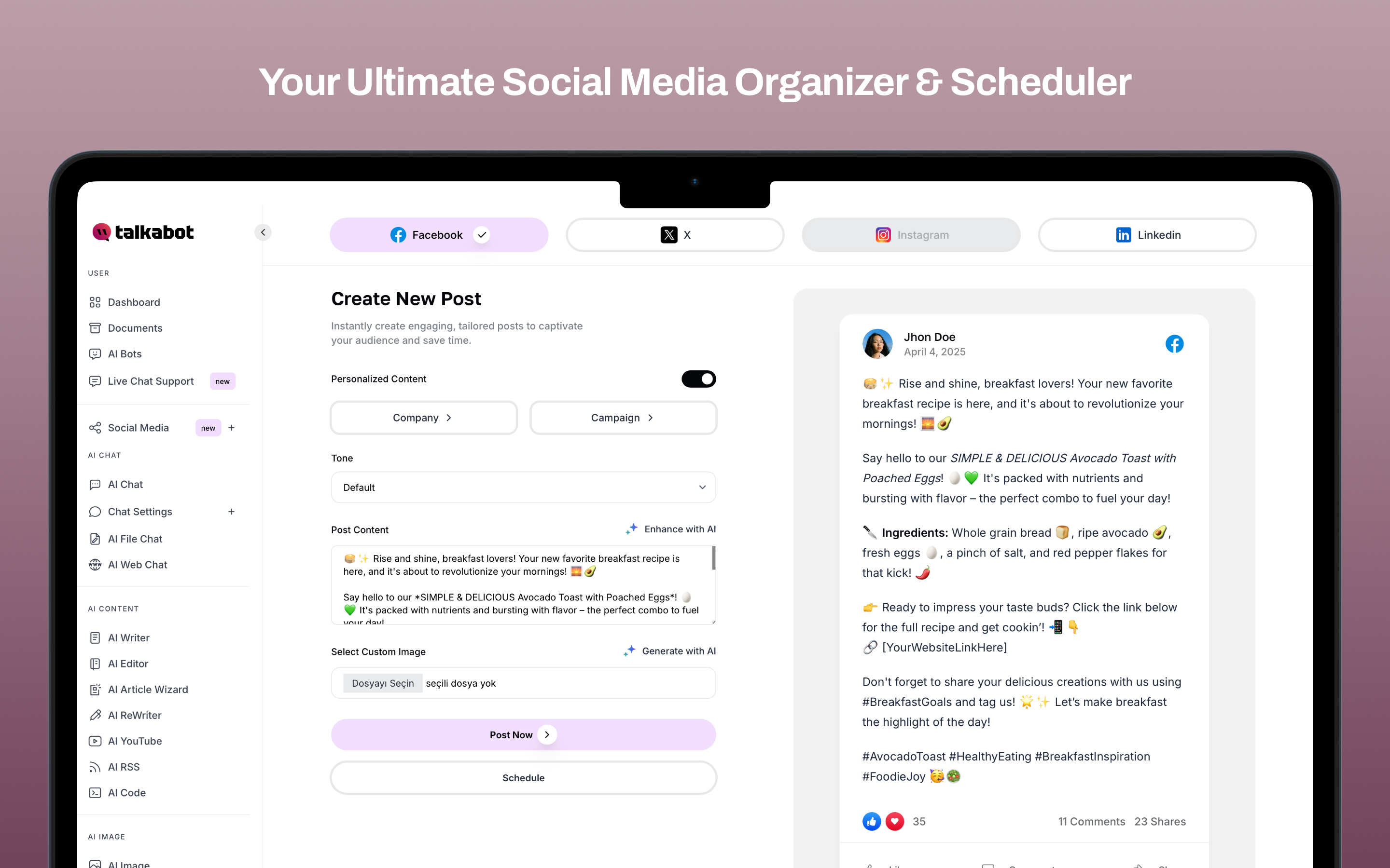 Maximizing Social Media Success with AI Social Media Suite